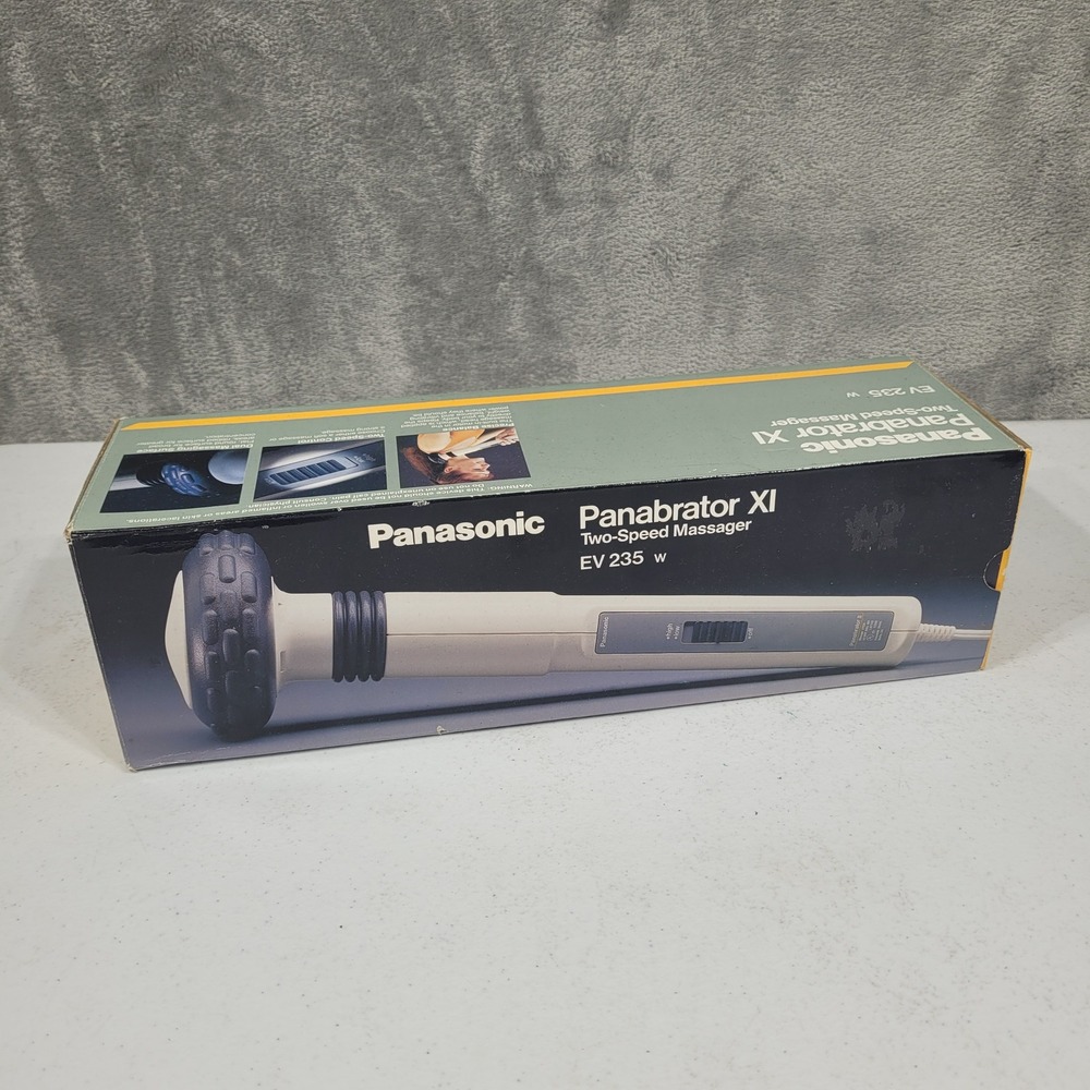 Panasonic Panabrator XI EV235 Reach Easy Massager Handheld Variable Speed TESTED